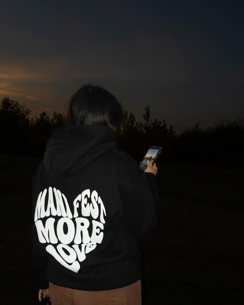manifest more love hoodie