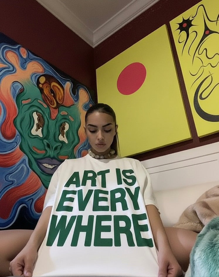 art is everywhere t-shirt