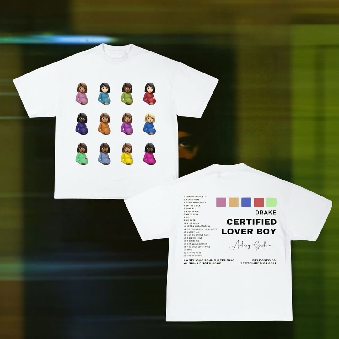 CERTIFIED LOVER BOY DRAKE T-shirt