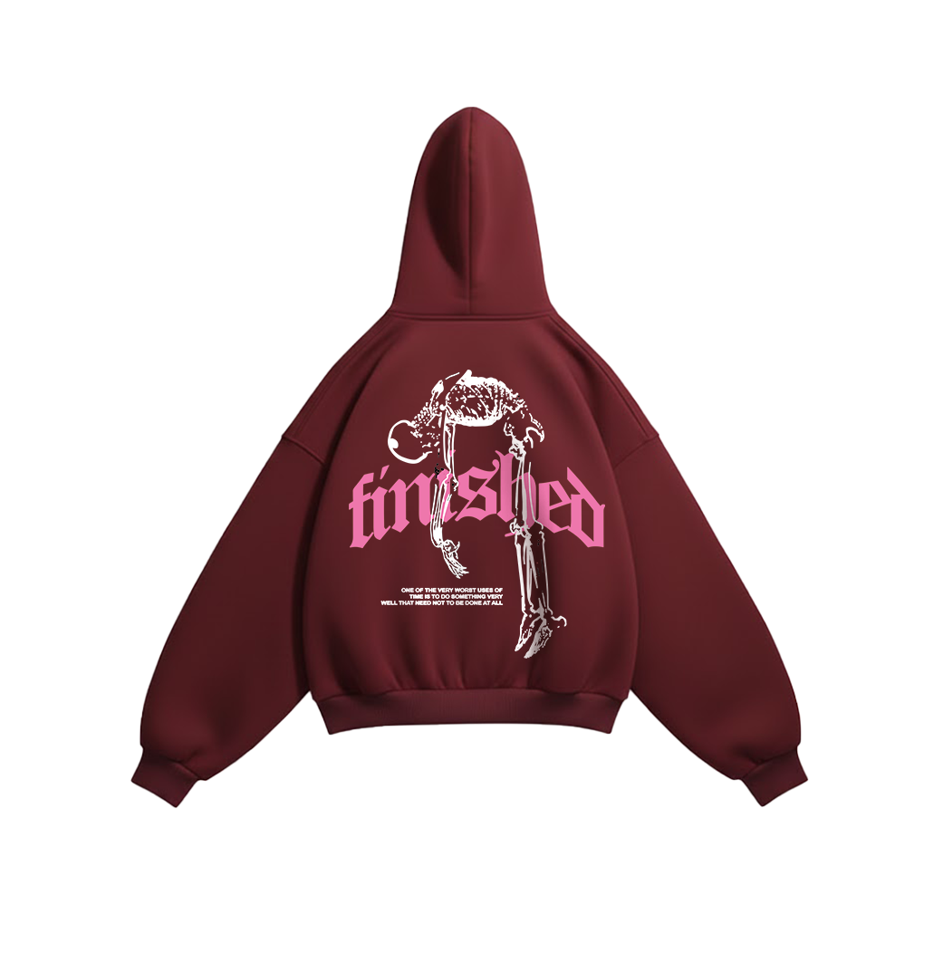 finished hoodie
