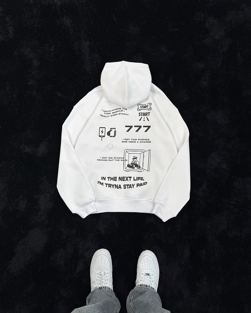 Money in the grave  hoodie