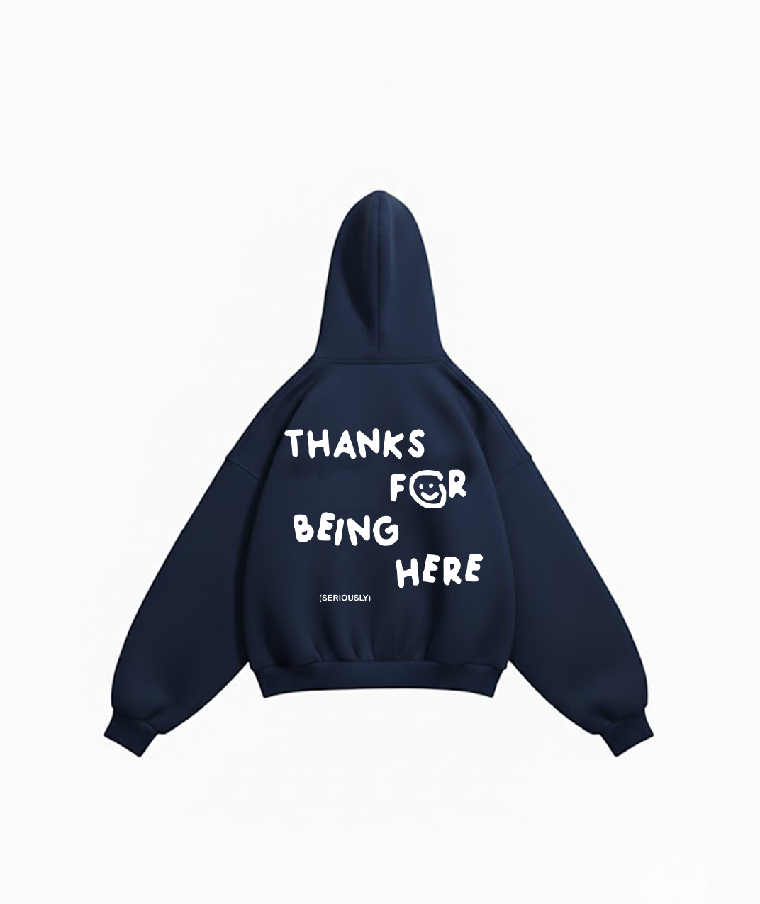 thanks for being here hoodie