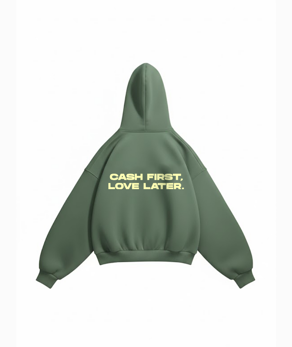 Cash first love later