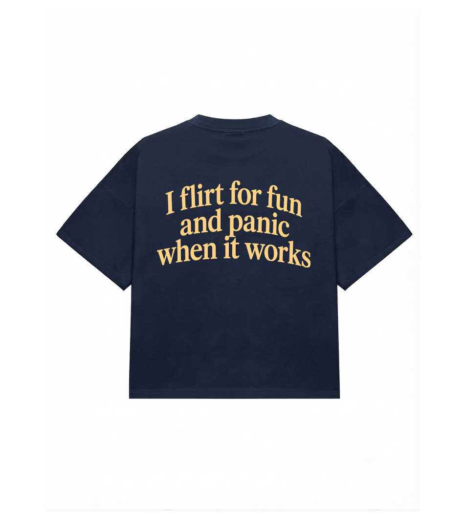 I flirt first tshirt