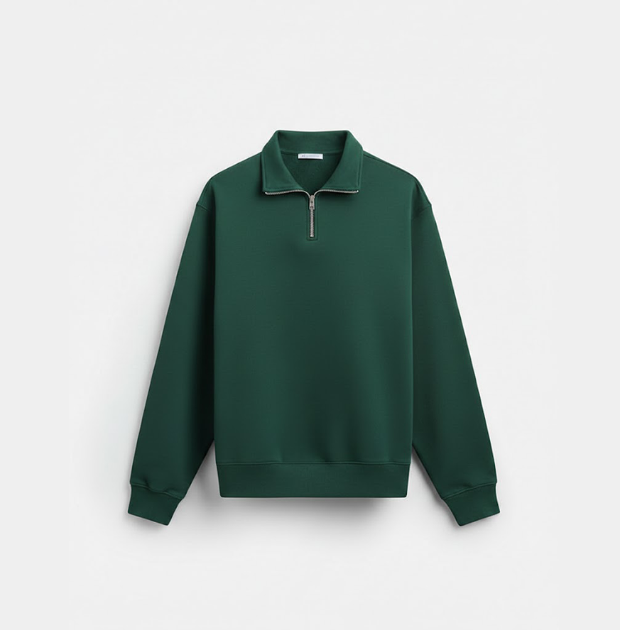 Quarter zip sweater