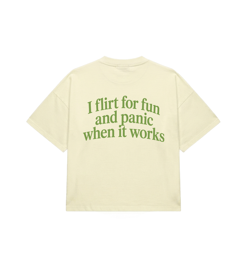 I flirt first tshirt