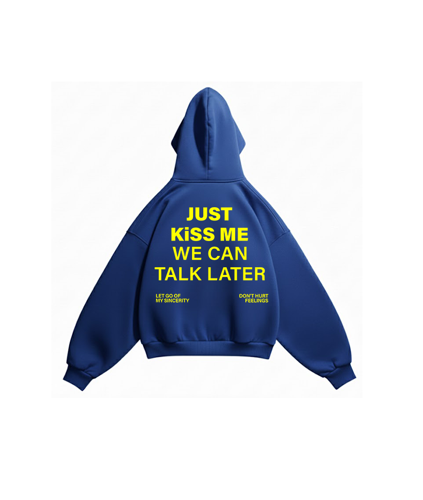 Kiss me hoodie