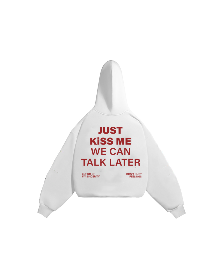 Kiss me hoodie