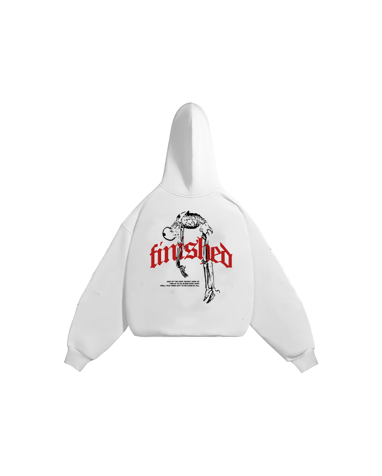 finished hoodie