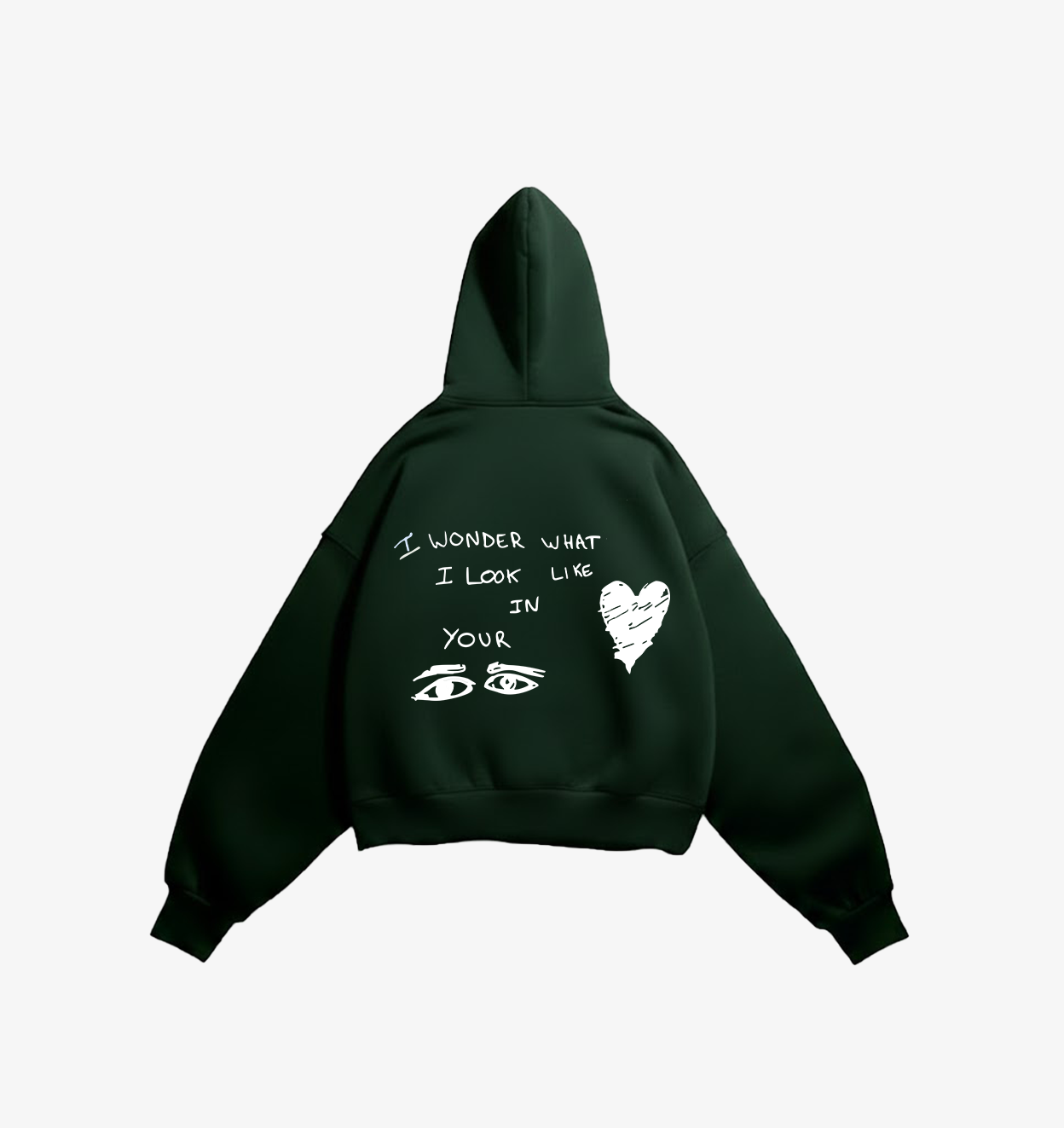 i wonder what i look like in your eyes